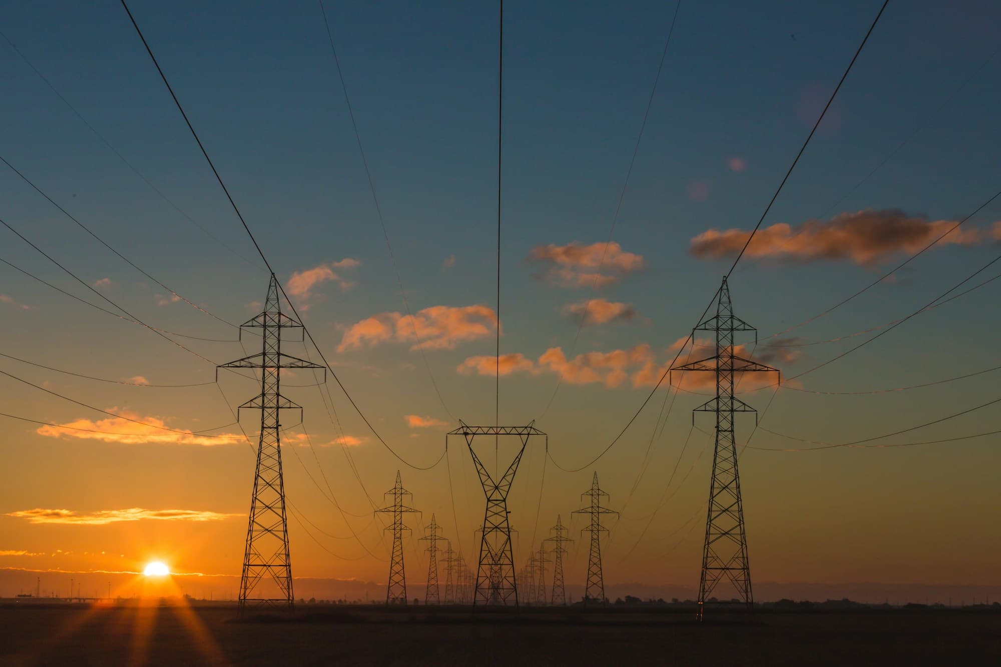 Sala de controle de operações de energia