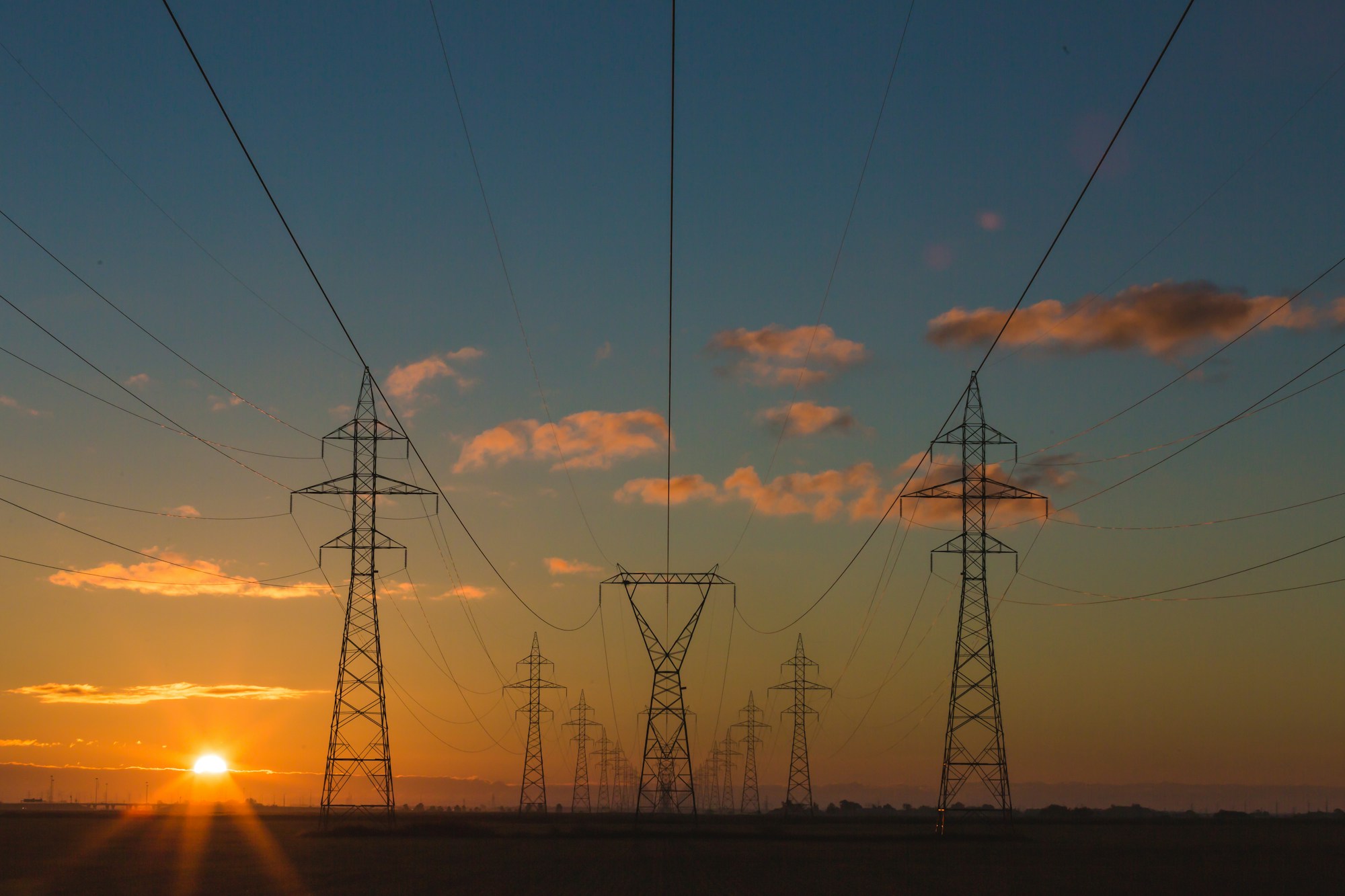 Sala de controle de operações de energia